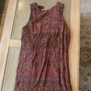 Ecoté printed mini dress